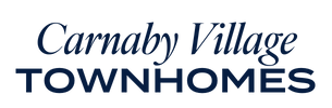 The image displays the text "Canniby Village Townhomes" in a stylized font.